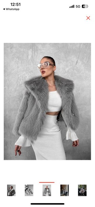 Продам шубу искуственную