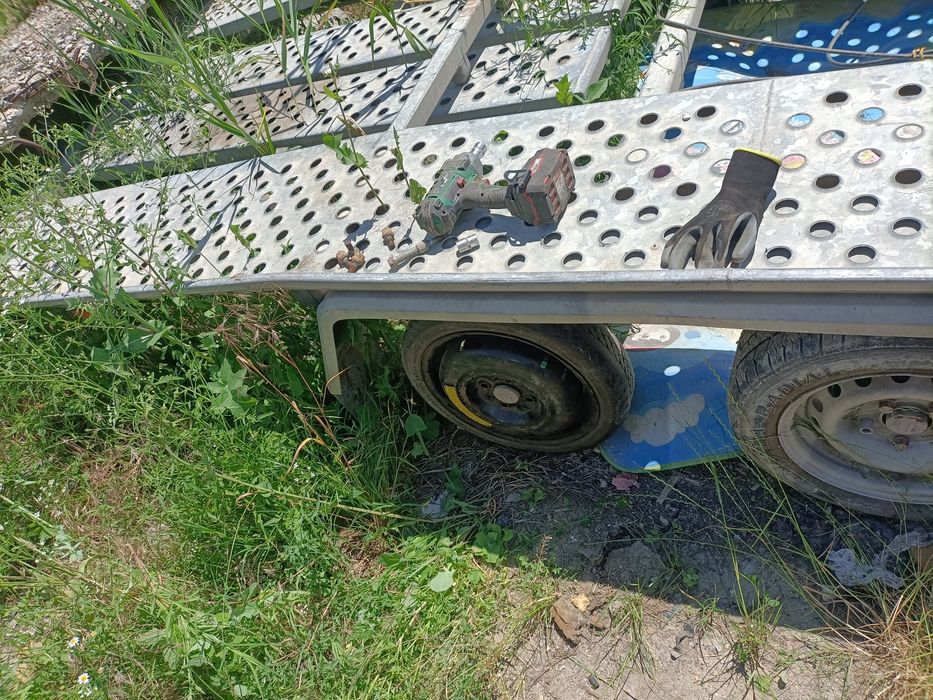 Roată rezervă slim îngustă  4X100 pentru : remorcă remorcuță ...