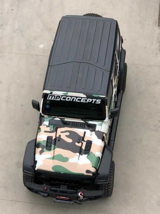 Преден капак Thanos Style за Jeep Wrangler JL 18 - 26