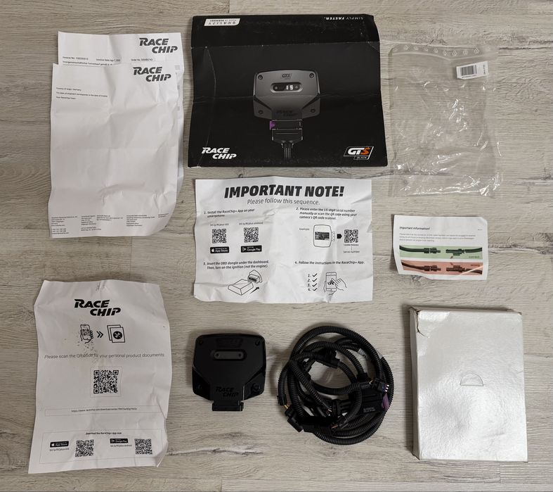 Racechip чиптунинг за Mercedes OM654