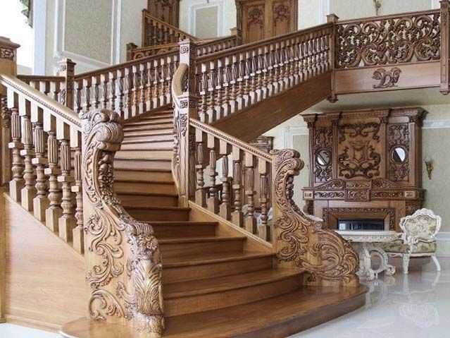 Yog'och zina  апшифка Лестницы