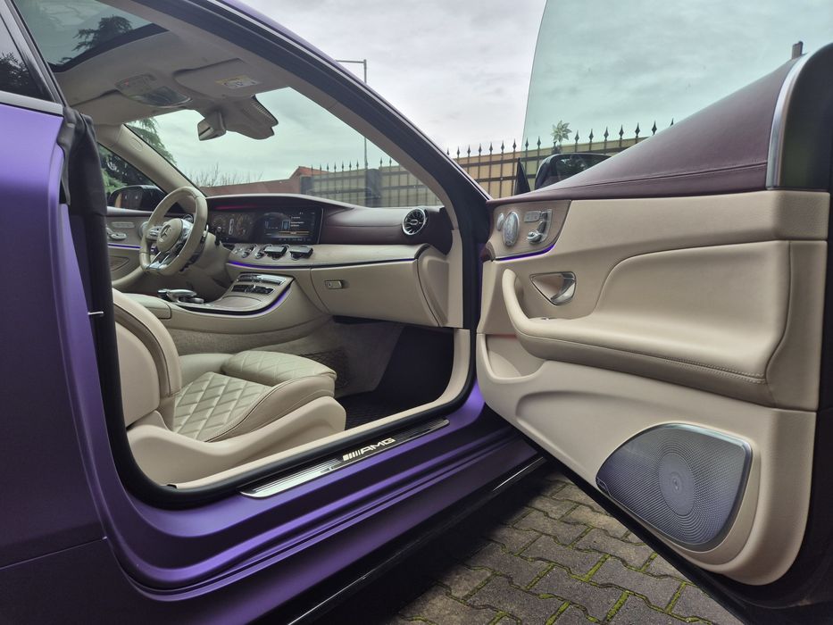 Mercedes E53 AMG Coupe Designo, evacuare Performance. Schimb/variante