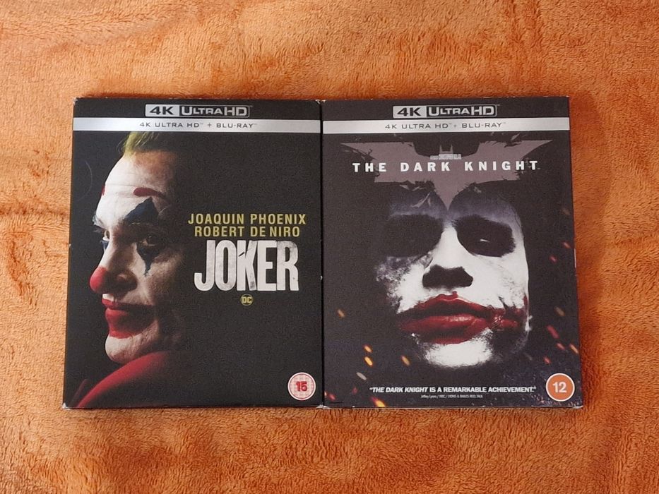 The Dark Knight + Joker 4K UHD + Blu-Ray
