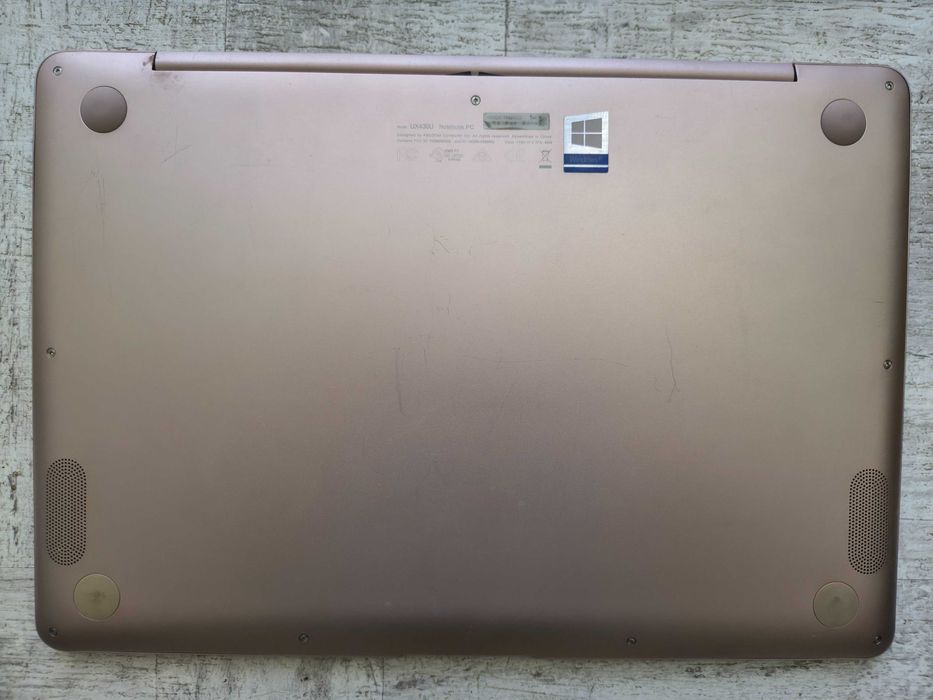 Asus ZenBook UX430UA i7-8550U 8GB, 256GB SSD, SD card, Win 11 Pro, Rose Gold