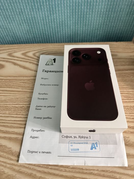 Iphone 18 pro 256 gb Неразопакован