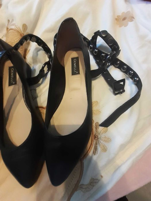 Pantofi din piele nr 36