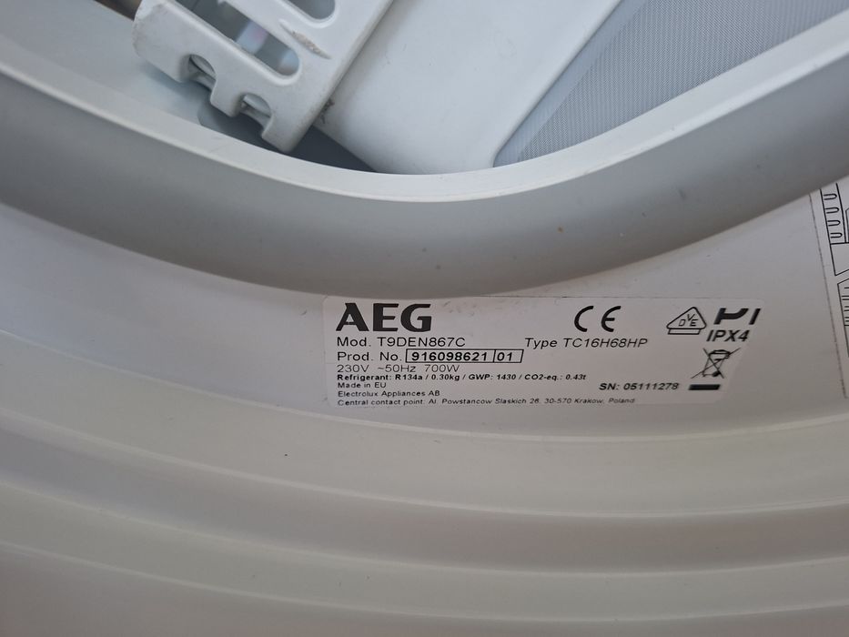 Сушилня AEG 9000 Series