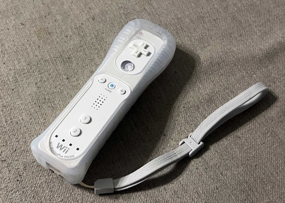 Nintendo Wii Remote Motion Plus original alb stare foarte buna