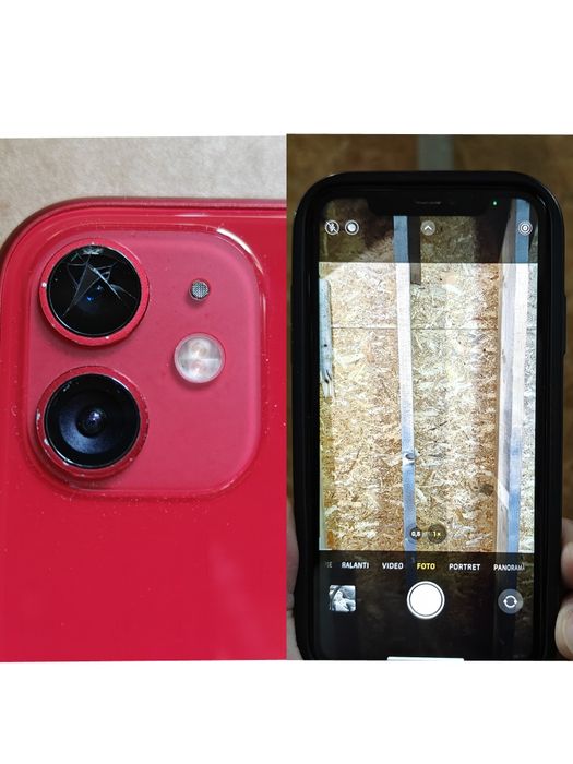 Iphone 11 128GB Flame Red *husa*face id functional