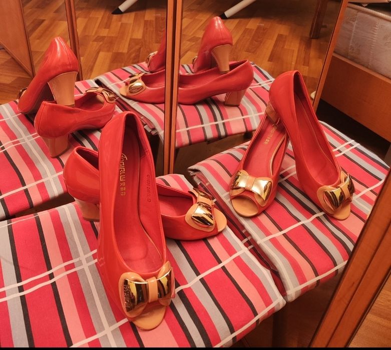 Продам кожаные туфли размер 37,5-38