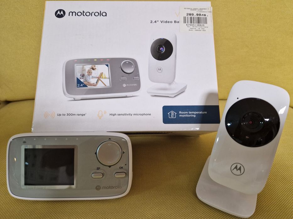 Нов видео бебефон Motorola VM482