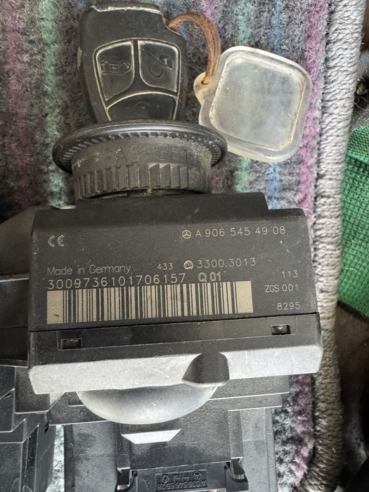 Спринтер 906 замок зажигание