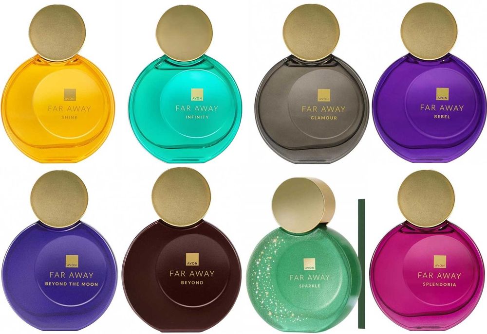 Налични парфюми, тоалетни води  от Avon, Oriflame