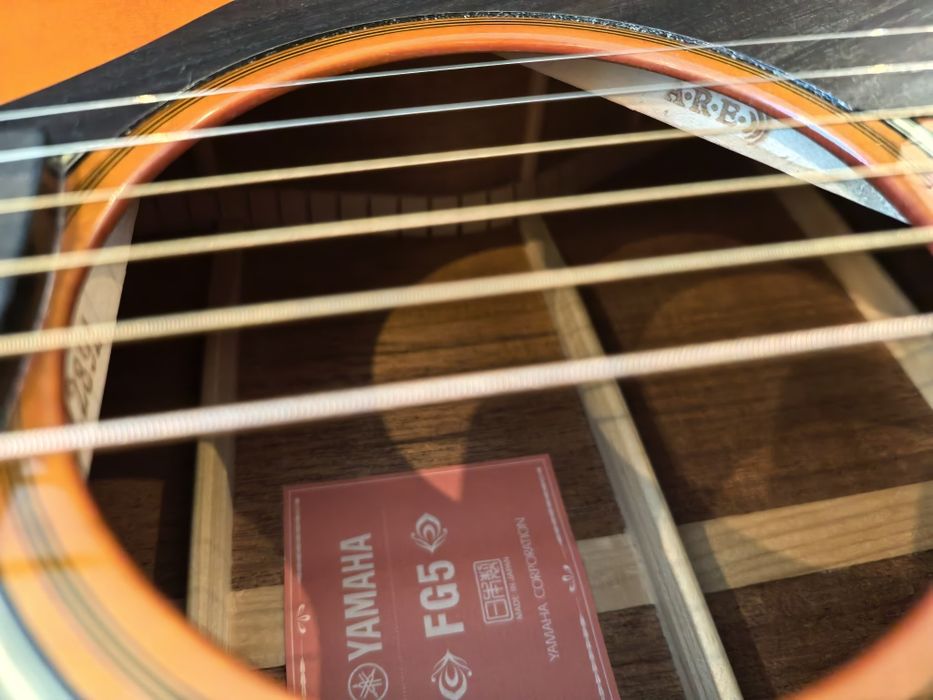 Гитара Yamaha FG5 Red label