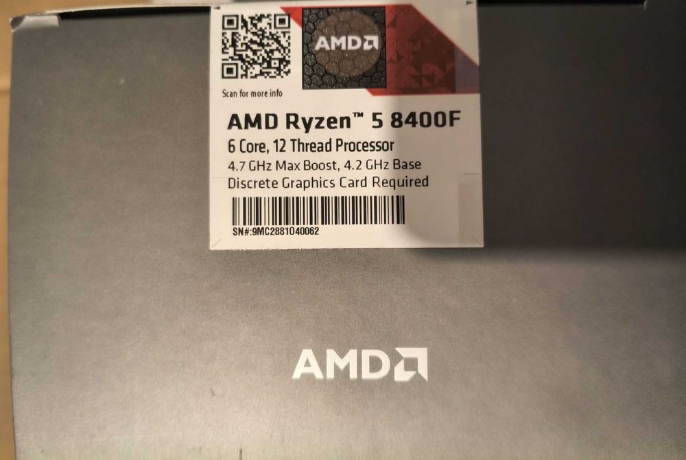 vand procesor am5 ryzen 5 8400f box sigilat cooler stock inclus