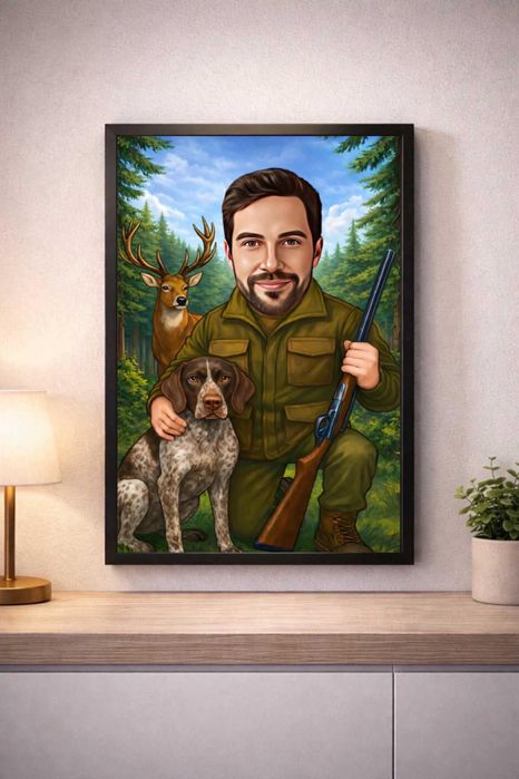 Персонализирани карикатури + подарък рамка