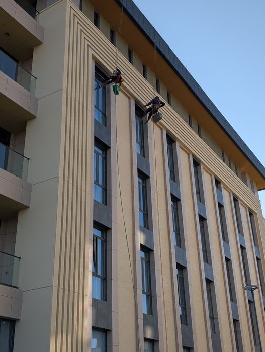 Cleaning service   Мойка Чистка Фасадов Альпинисты.