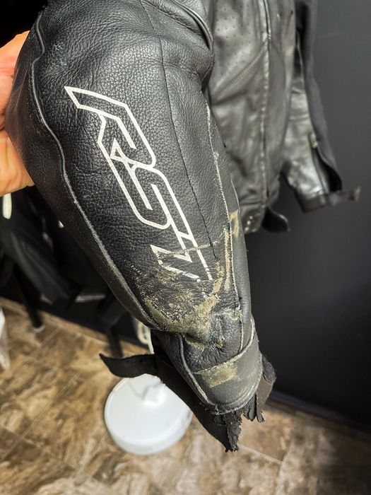 Кожено мото яке RST 52 размер