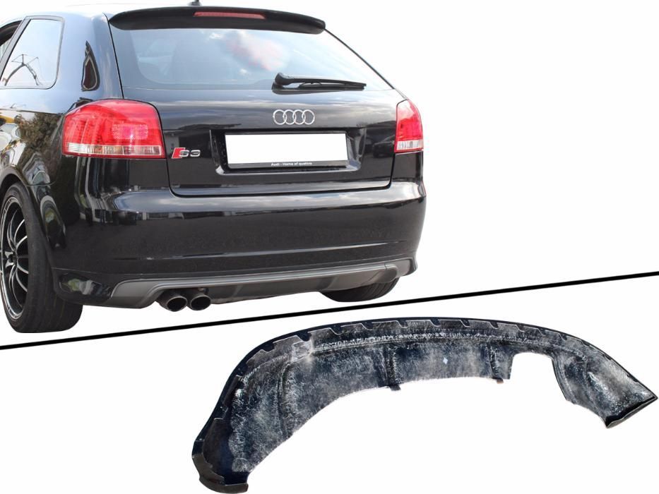 спойлер (тунинг добавка) тип S3 за задна броня Audi A3 8P 2-врати