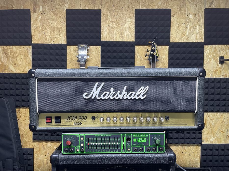 1995 Head Marshall JCM 900 4100 High Gain Dual Reverb Made in England