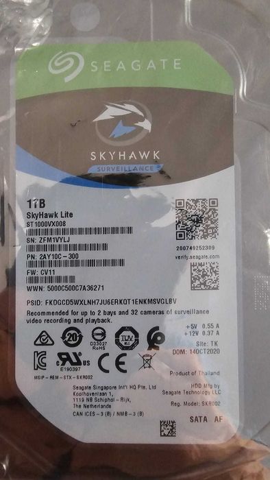 HARD DISK 1TB Supraveghere video NOU!! (sigilat) Seagate SKYHAWK