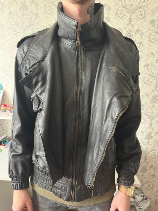 Куртка кожаная  натуральная