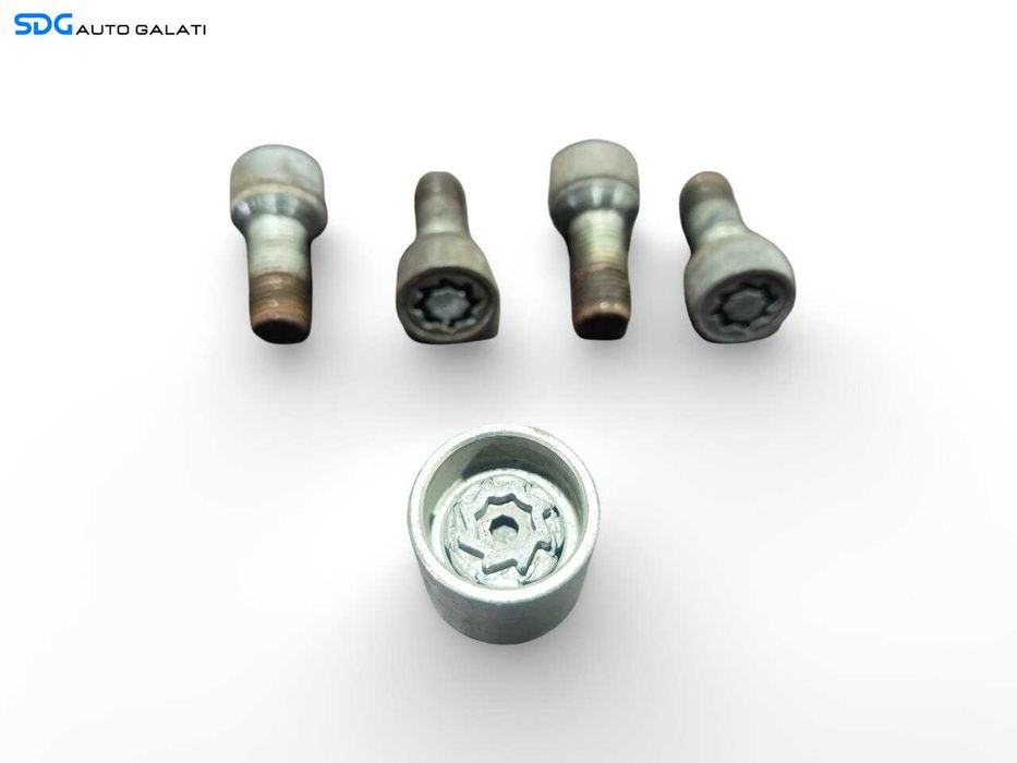 Set Prezoane Antifurt Roti Jante Volkswagen Passat B7 2010 - 2015 [A0635]