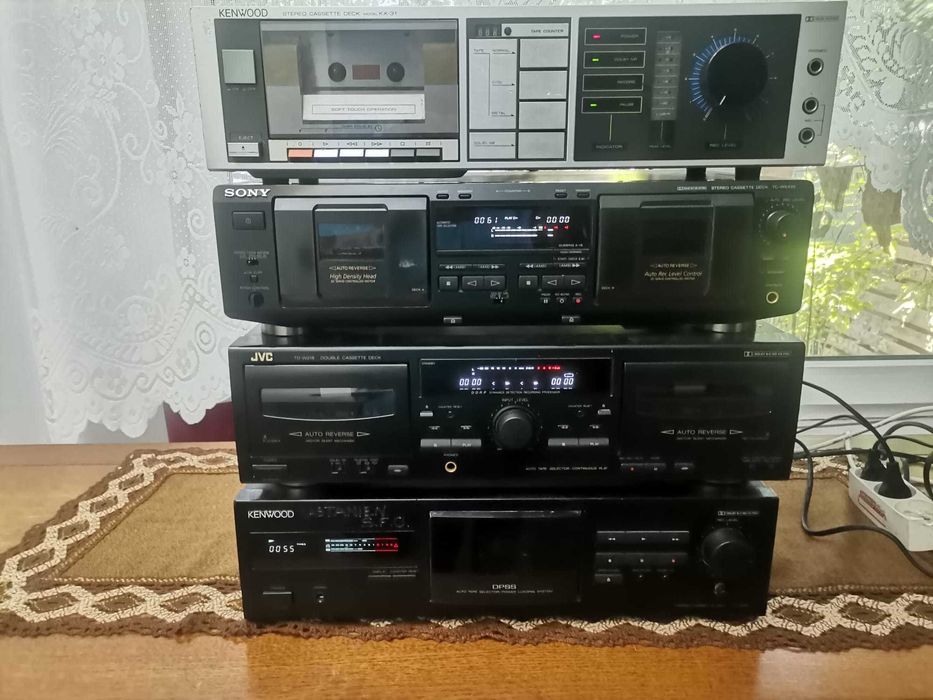 Deck JVC, Sony, Kenwood