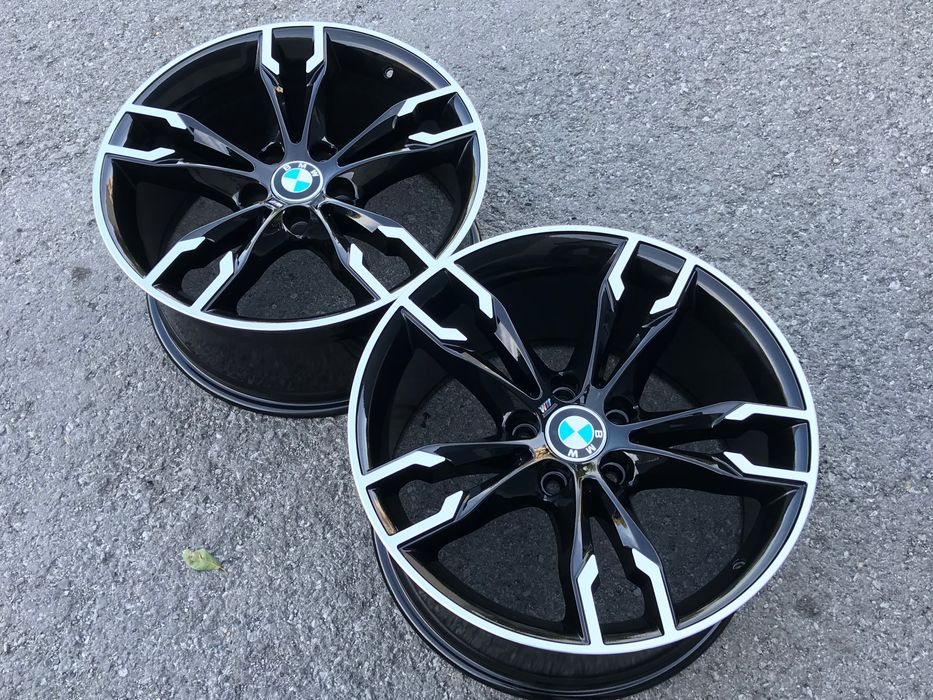 18-Bmw Style 663M Black Polish 5x112 8,5j-9,5j et30-40 G seria G30-31