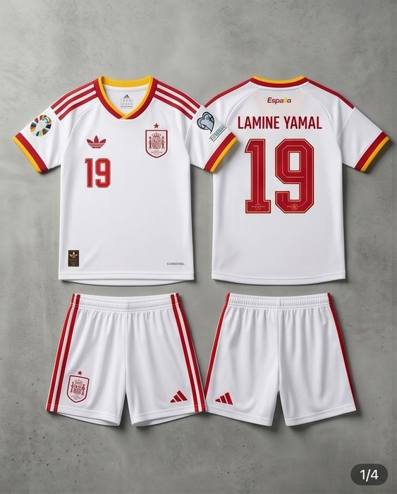 LAMINE YAMAL детско юношески футболни екипи SPAIN