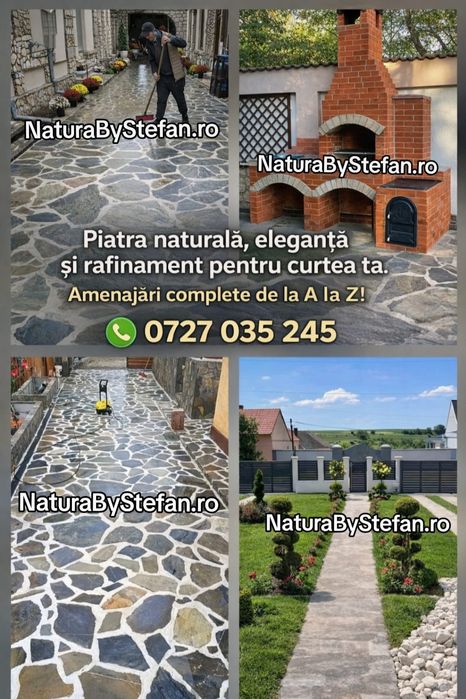 Piatră naturală pentru pavat