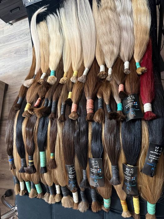 Продам оптом натуральные волосы разные