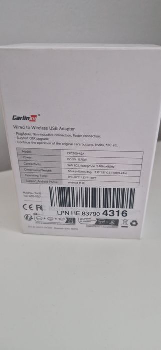 Carlinkit adaptor