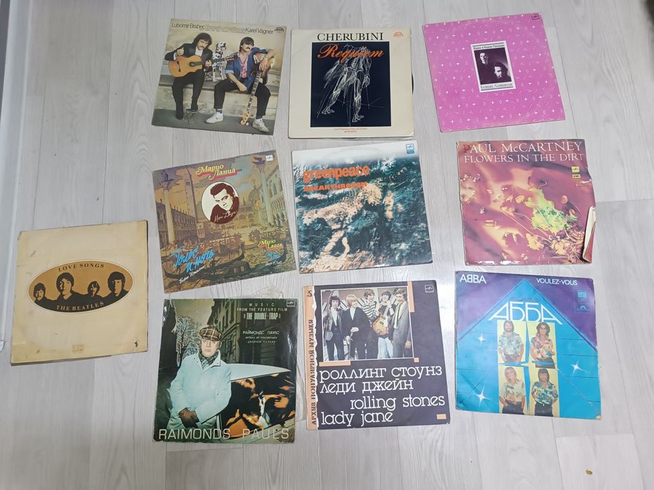 Продам пластинки рок