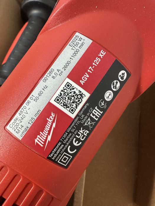 Flex Milwaukee cu variator panza de 125