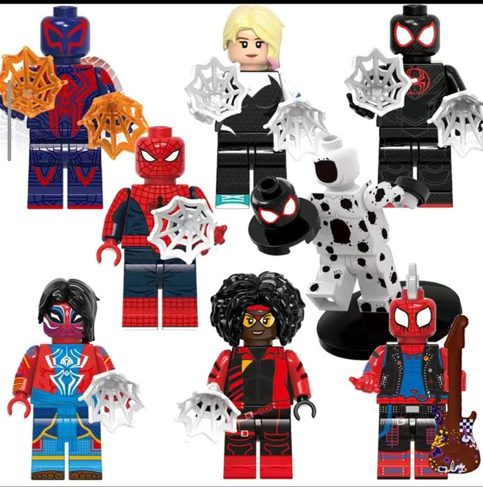 Лего человеки Пауки