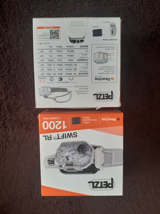 Lanterna Frontala PETZL Swift RL 1200lm