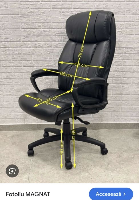 Scaun birou MAGNAT  350lei