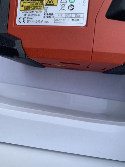 HILTI PM 2-LG лазерен нивел /НОВ/Оригинал