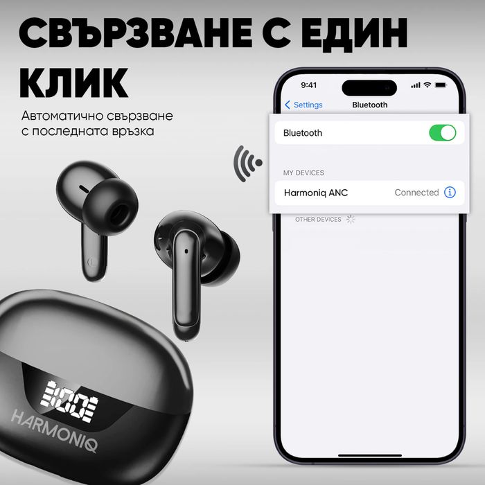 Безжични Слушалки Harmoniq by Harman/Kardon Bluetooth 5.4