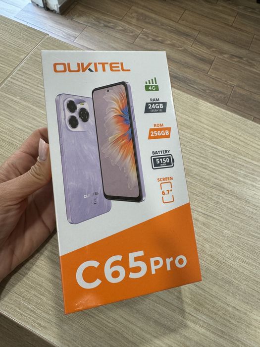 Oukitel C65 Pro, 256GB, 24GB Ram, NOU/Sigilat!!