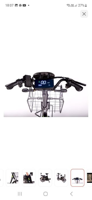 Продается электровелосипед совершено новый, покупали за 350 000