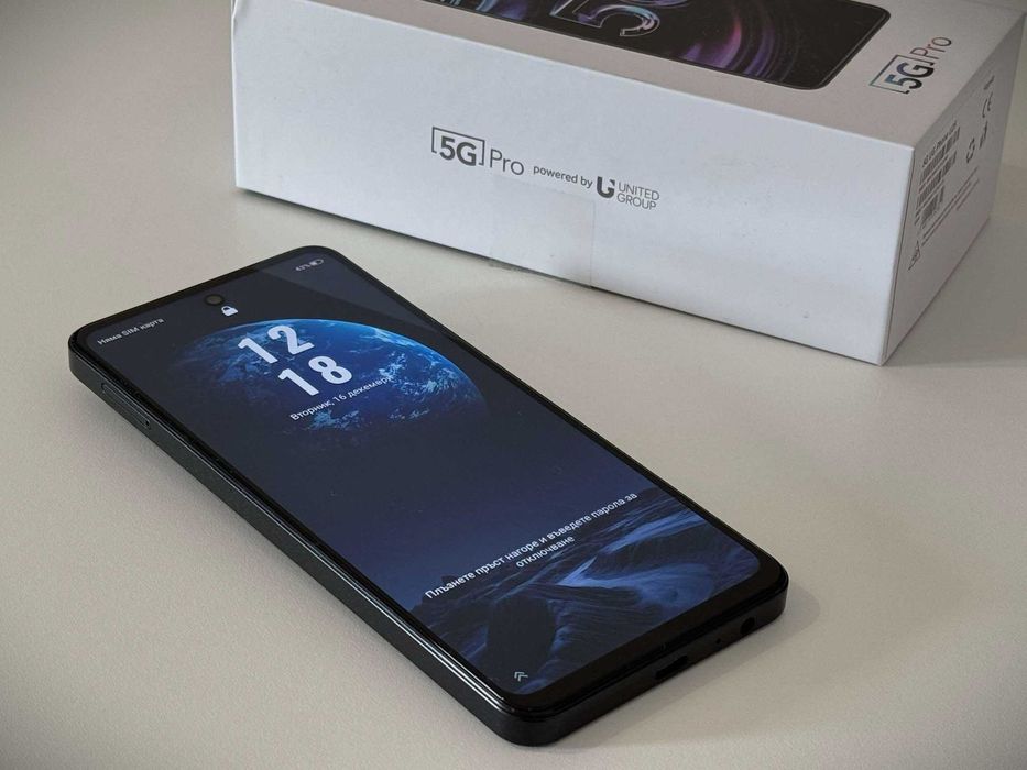 Бартер! 24м.Гаранция! 5G UG Phone U25 256GB Black (Черен)