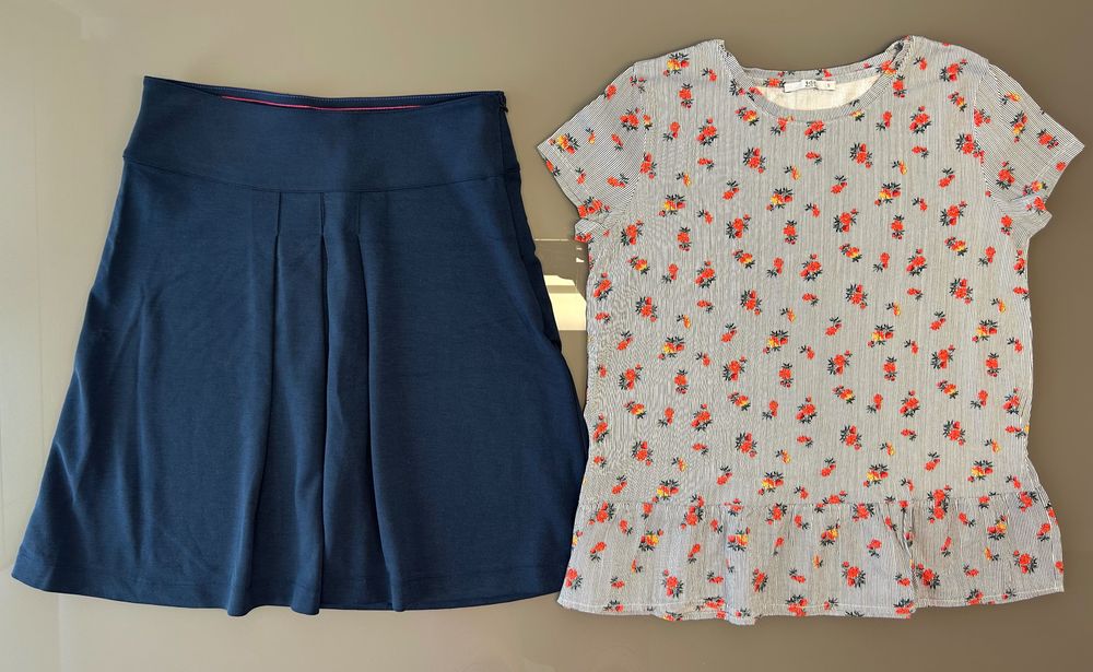 Поли с подарък блузка - Tommy Hilfiger, Diesel, Benetton и др., р-р S