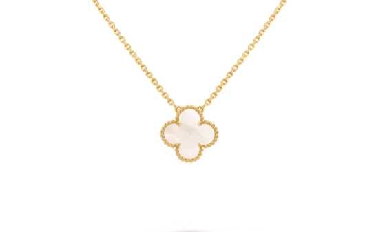 Колье Van Cleef с перламутром