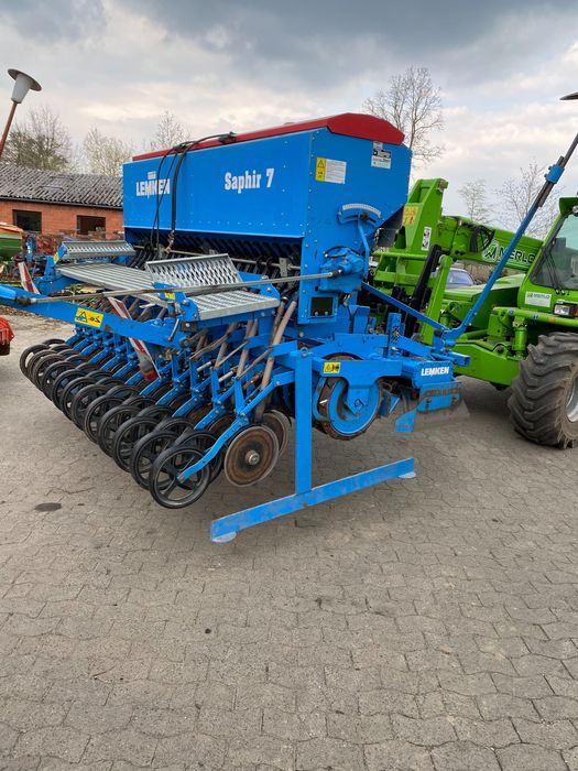 Lemken Saphir 7 Сеялка Claas Arion, Case Puma, John Deere tortadi