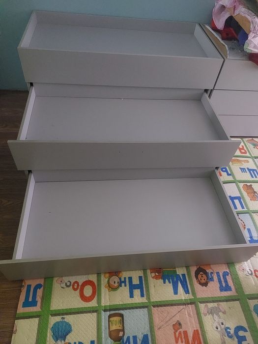 Детская кровать комод