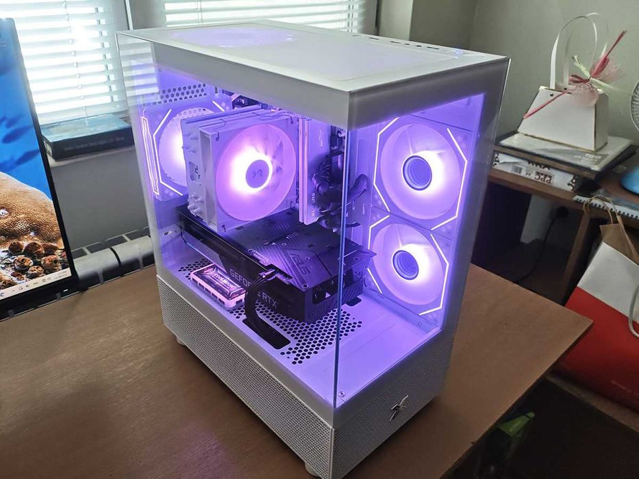 Геймърски компютър, Rtx 3060Ti, Ryzen 5600x, 32gb Ram, 1tb Nvme ssd
