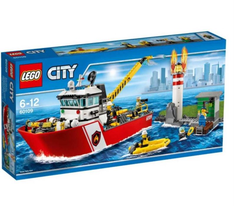 Lego City Fire Boat - Technic RC Tracked Racer