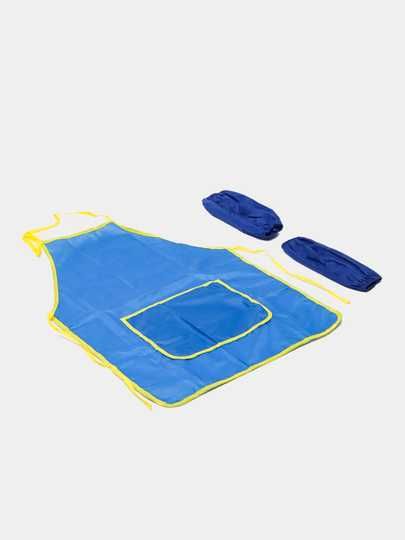 Фартук с нарукавниками, для труда и творчества, детский